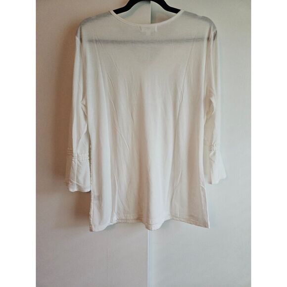 Cute Shannon Ford Top with Lace Overlay & Detail - Size L - Picture 2 of 5